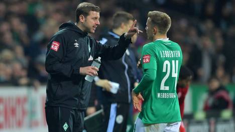 Trainer Florian Kohfeldt steht mit Werder Bremen unter Druck