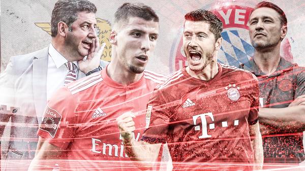 Robert Lewandowski und Niko Kovac müssen mit dem FC Bayern bei Benfica Lissabon antreten