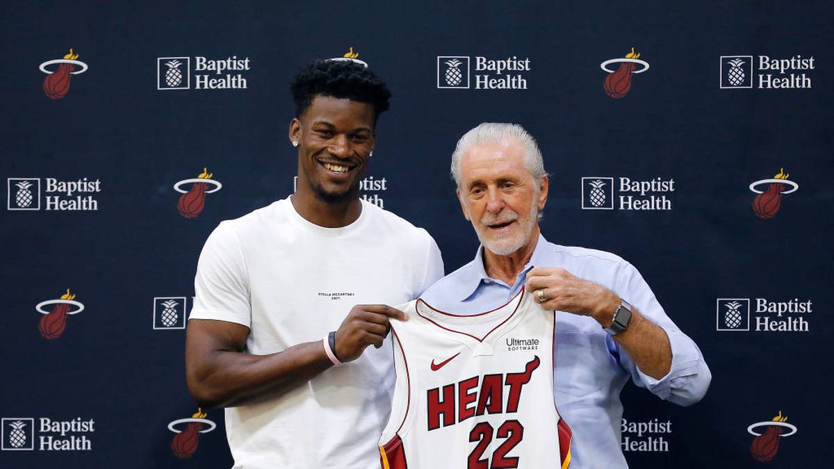 PLATZ 12 - MIAMI HEAT (1,95 Milliarden): Mit Jimmy Butler haben die Heat wieder einen Star in ihren Reihen, der die Fans begeistert. Die Einschaltquoten gehen nach oben, die Arena ist ohnehin seit 2009 ausverkauft