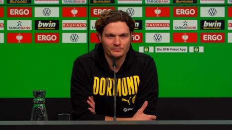 Edin Terzic spricht vor dem DFB-Pokal-Spiel über den Gegner SC Paderborn und erklärt seine Wortwahl am vergangenen Wochenende, als er sich zur Elfmeter-Kritik beim BVB äußerte.