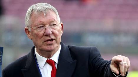 Sir Alex Ferguson war 26 Jahre lang Trainer von Manchester United