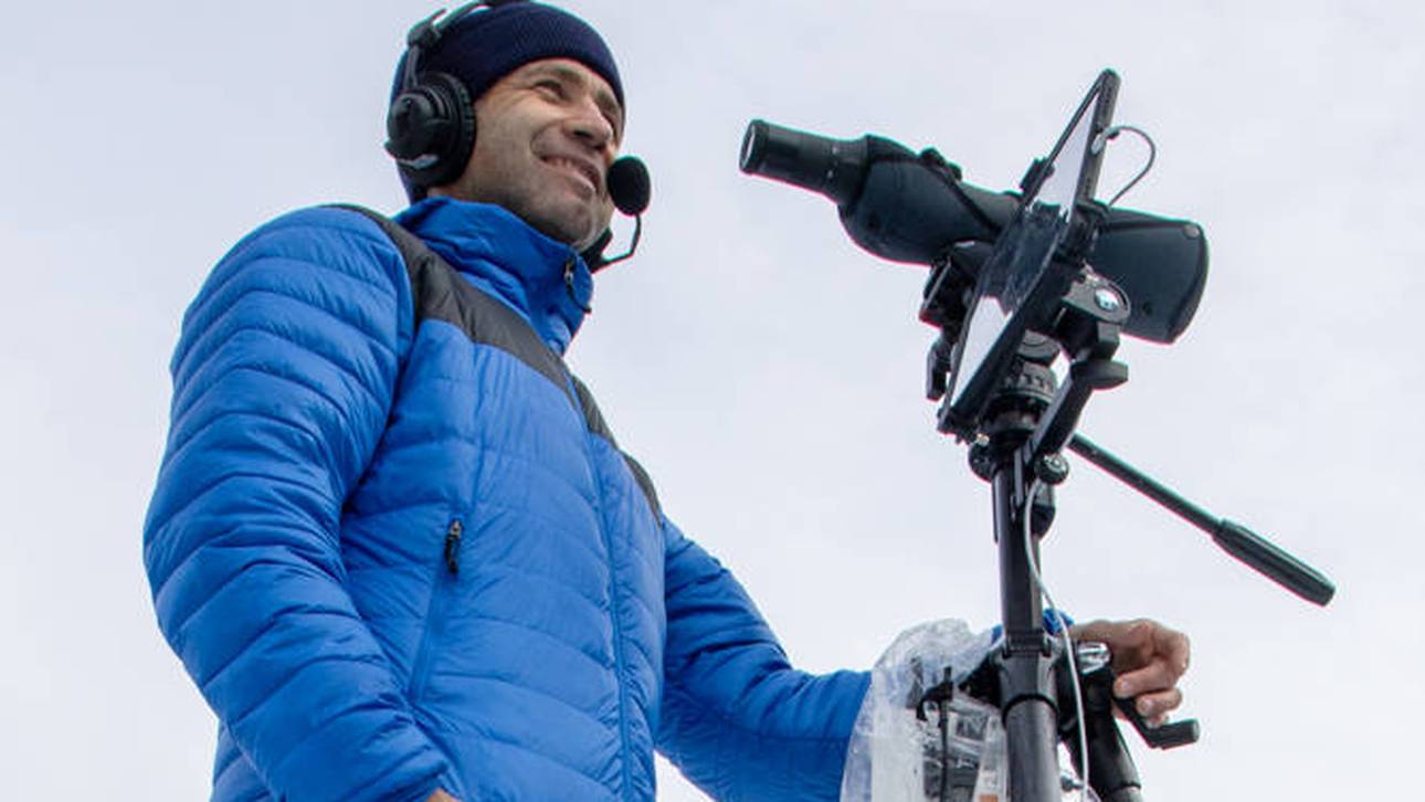 Ikone dankt deutschem Förderer