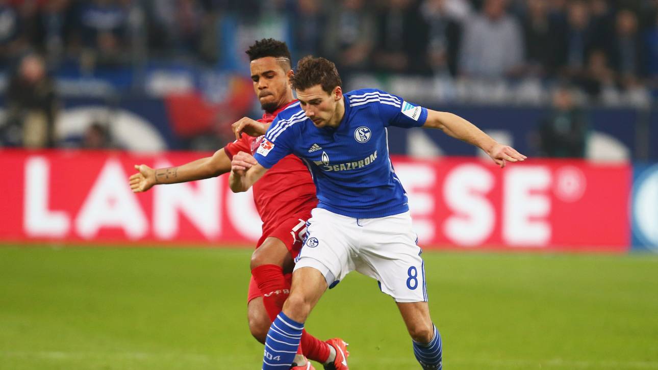 Schalke in Ingolstadt mit Goretzka