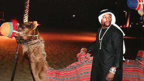 Floyd Mayweather lässt es sich in Dubai gutgehen