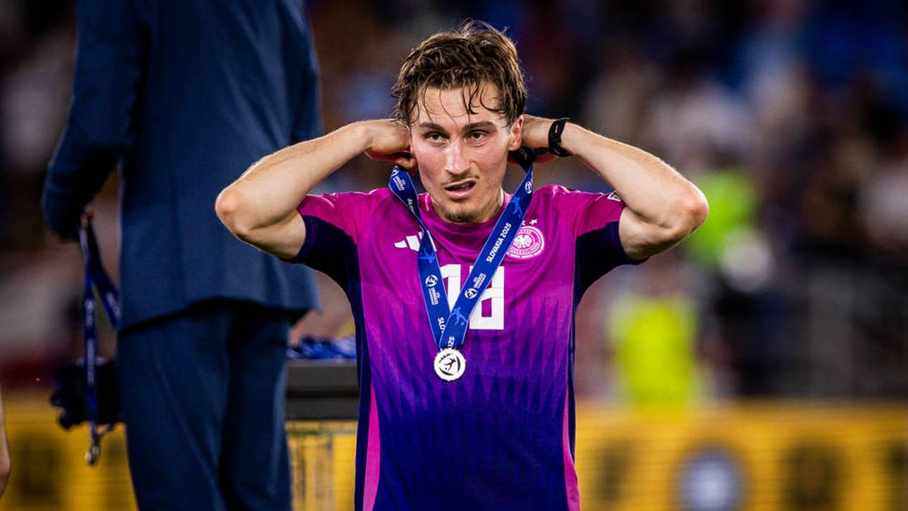 Rocco Reitz verlor mit der deutschen U21-Nationalmannschaft das EM-Finale knapp