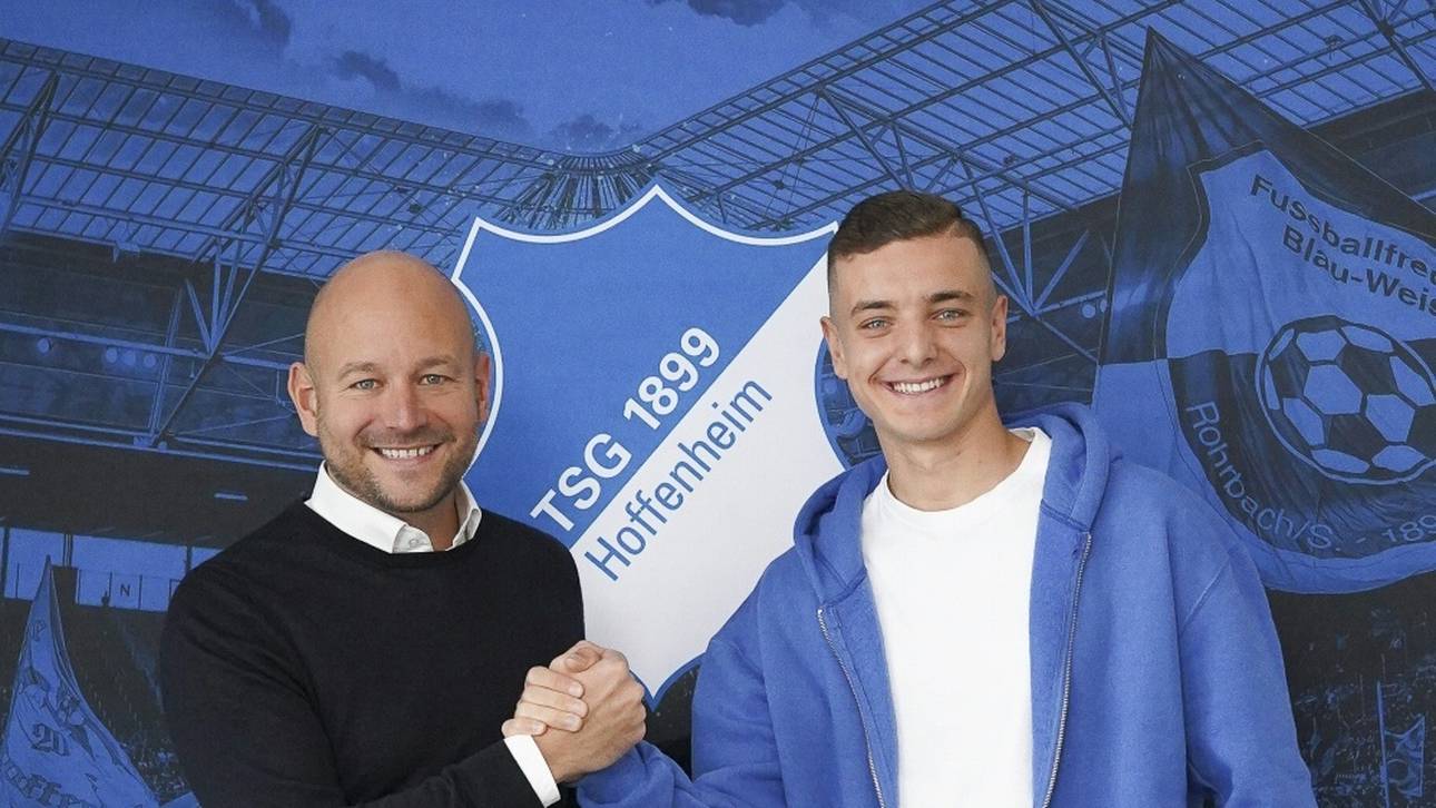 Hoffenheim verlängert mit Nachwuchsstürmer Asllani