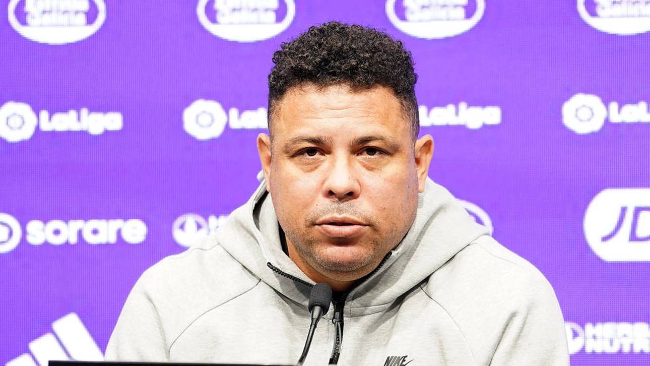 Ronaldo Nazario de Lima steht nach dem Abstieg Valladolids in der Kritik.