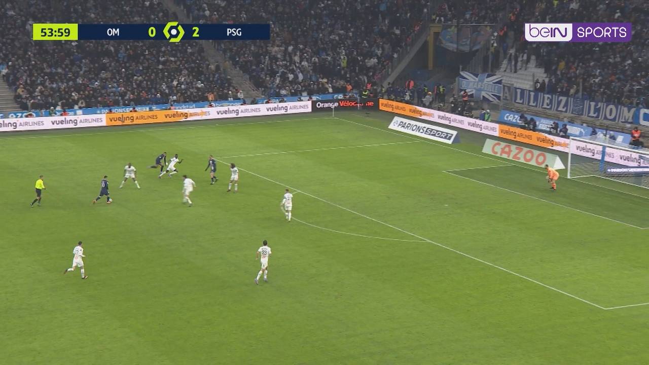 Olympique Marseille - PSG (0:3) Tore und Highlights | Ligue 1