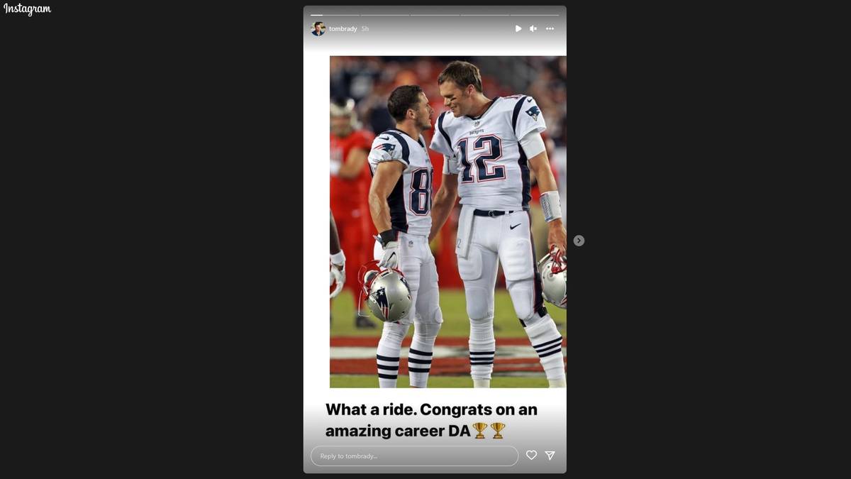 Danny Amendola (l.) und Tom Brady (r.) feierten zusammen zwei Super-Bowl-Siege