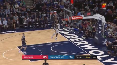  Zion Williamson galt das Wunderkind der NBA. Der Rookie hat mit nur 20 Jahren schon gezeigt, dass er diesen Ruf verdient hat.