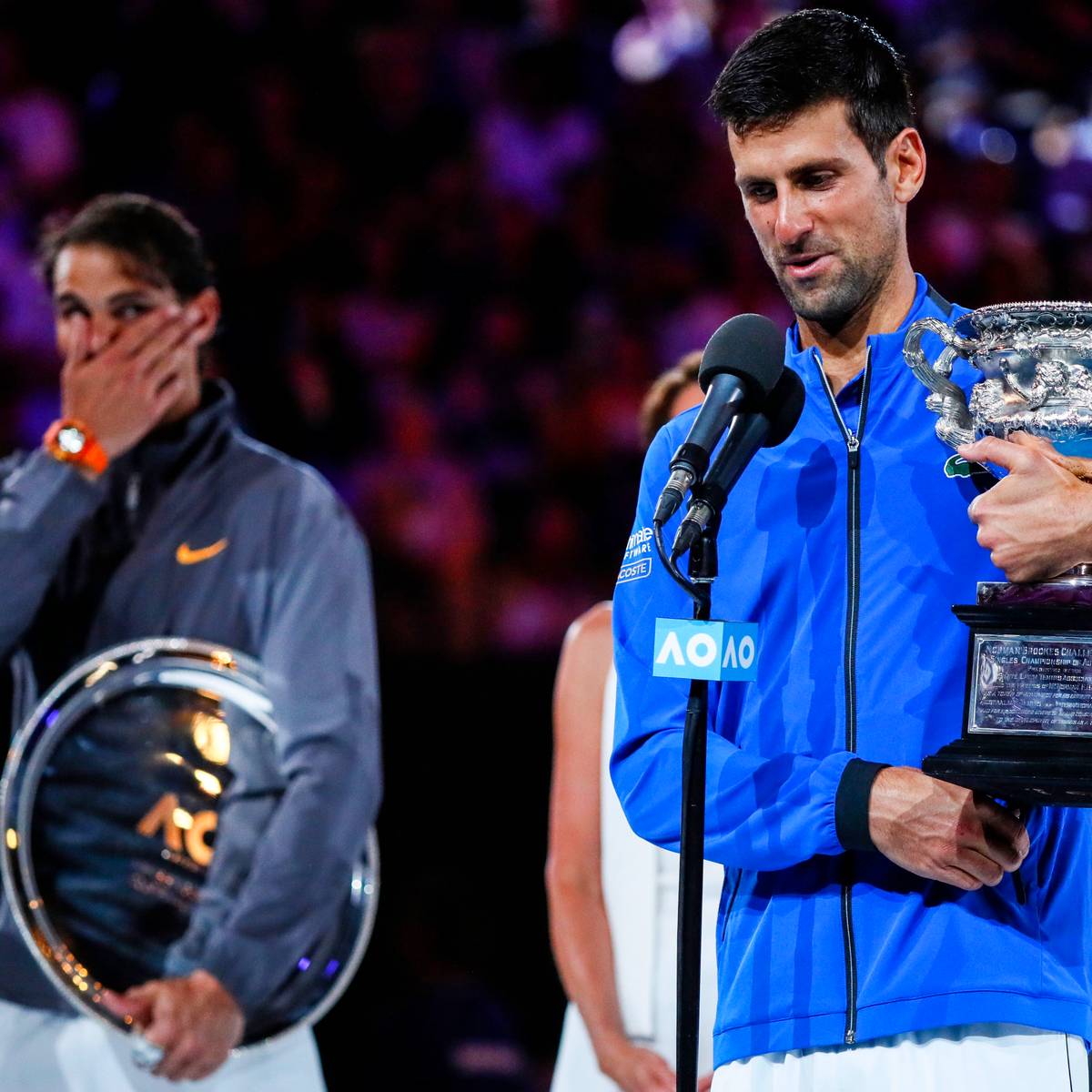 Australian Open 2018 Novak Djokovic fertigt Rafael Nadal im Finale ab