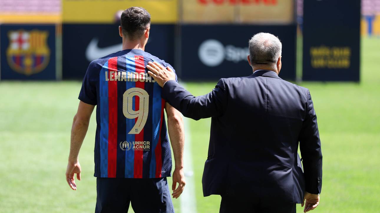 Laporta erstaunt mit Lewy-Aussagen