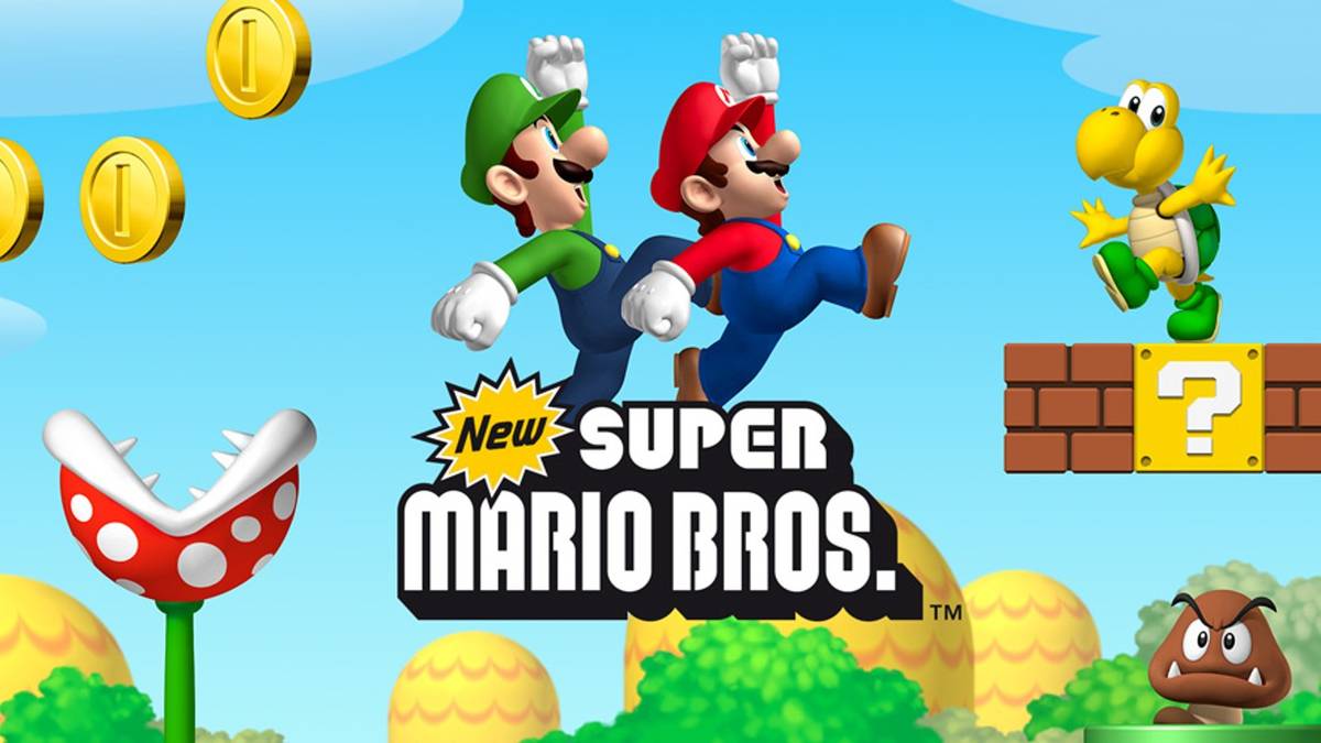 Platz 10: New Super Mario Bros. Nintendo DS (30.8 Mio.) - Erscheinungsdatum: 15. Mai 2006 - Entwickler: Nintendo