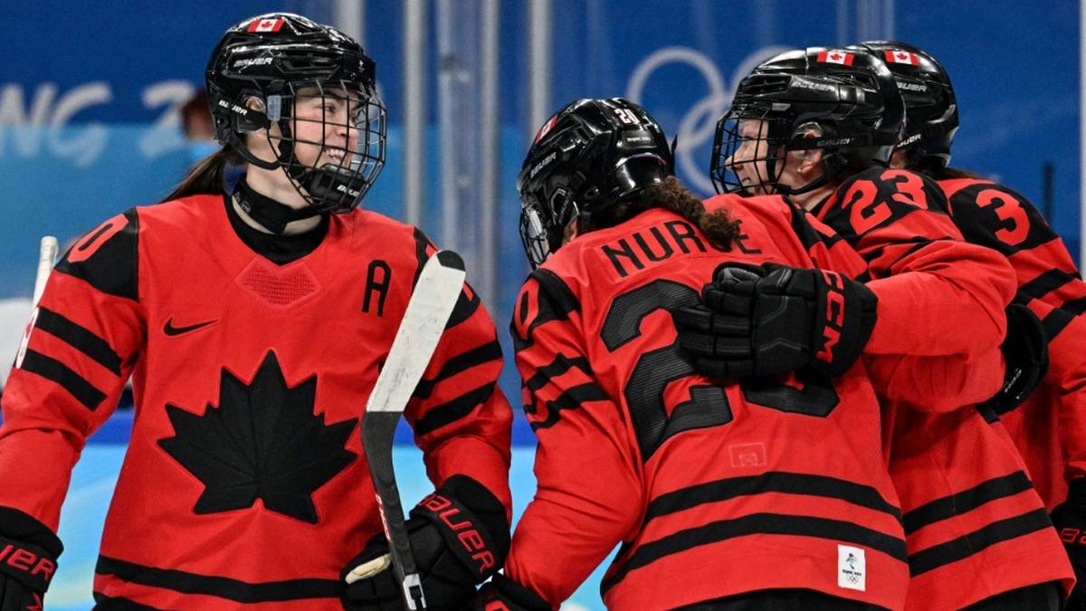 Eishockey Rekord-Olympiasieger Kanada feiert zweiten Kantersieg