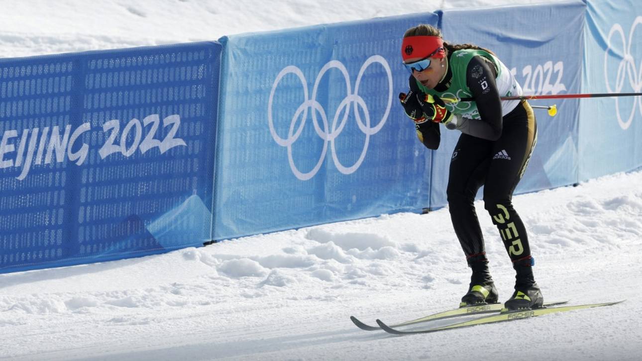 Langläuferinnen im Teamsprint-Finale – Männer mit Pech gescheitert