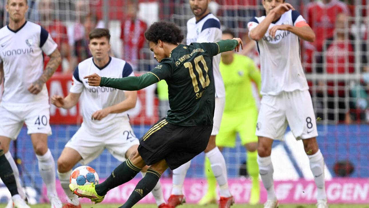 Sané mit ganz starker Statistik