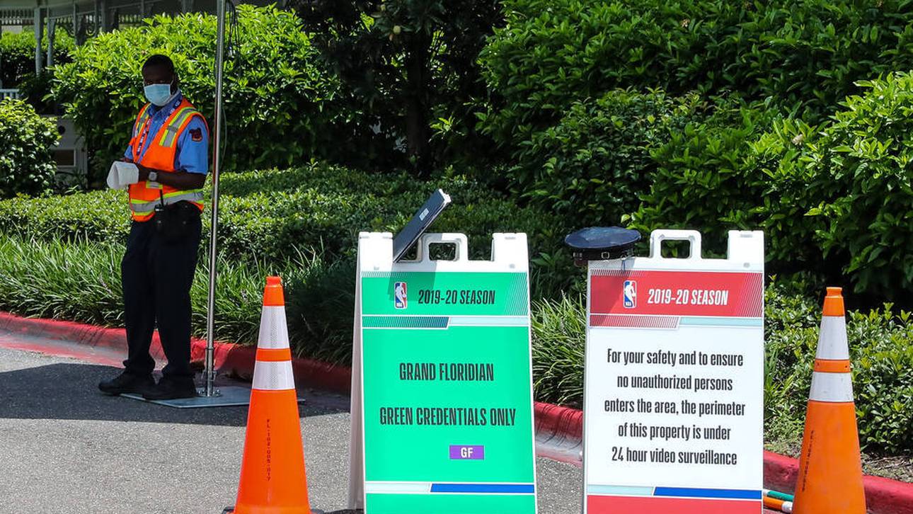 Die NBA-Bubble in Orlando war strikt von der Außenwelt abgegrenzt