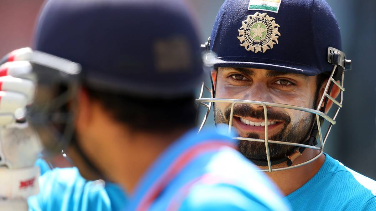 Virat Kohli im Einsatz für Indien bei der Cricket-WM