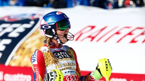 Mikaela Shiffrin ist zum dritten Mal in Folge Slalom-Weltmeisterin
