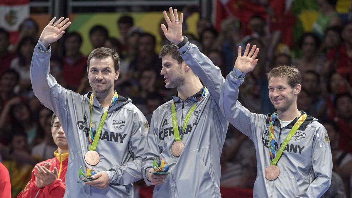 Bei den Olympischen Spielen 2016 in Rio de Janeiro gewann Timo Boll zusammen mit Dimitrij Ovtcharov und Bastian Steger im Team-Wettbewerb die Bronzemedaille