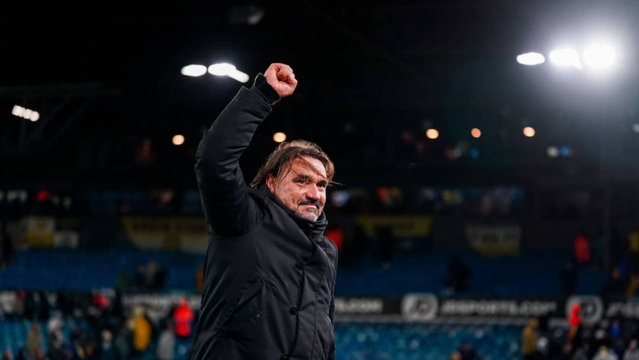 Daniel Farke grüßt mit Leeds United von der Tabellenspitze der EFL Championship