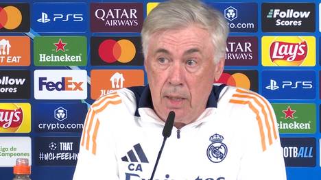 Manchester Citys Trainer Pep Guardiola glaubt vor dem Playoff-Rückspiel in der Champions League bei Real Madrid nur an eine einprozentige Chance auf das Weiterkommen. Real-Coach Carlo Ancelotti kann das nicht ganz glauben. 