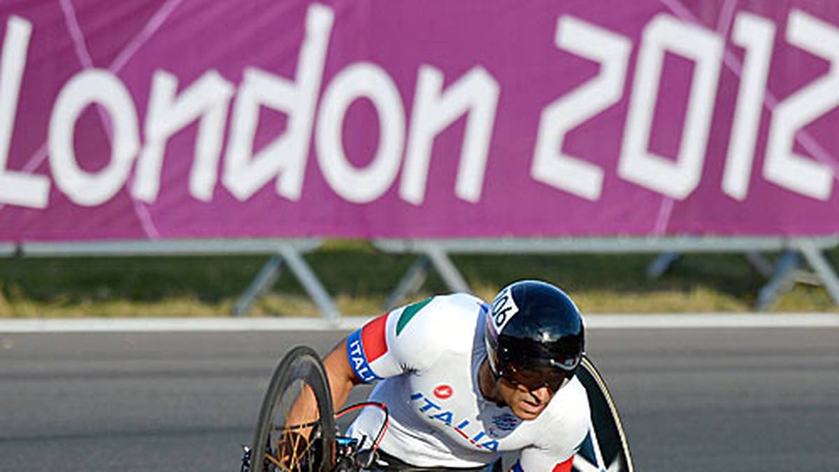 Zanardi sucht sich immer neue Herausforderungen. 2012 nimmt er im Handbike an den Paralympics in London teil