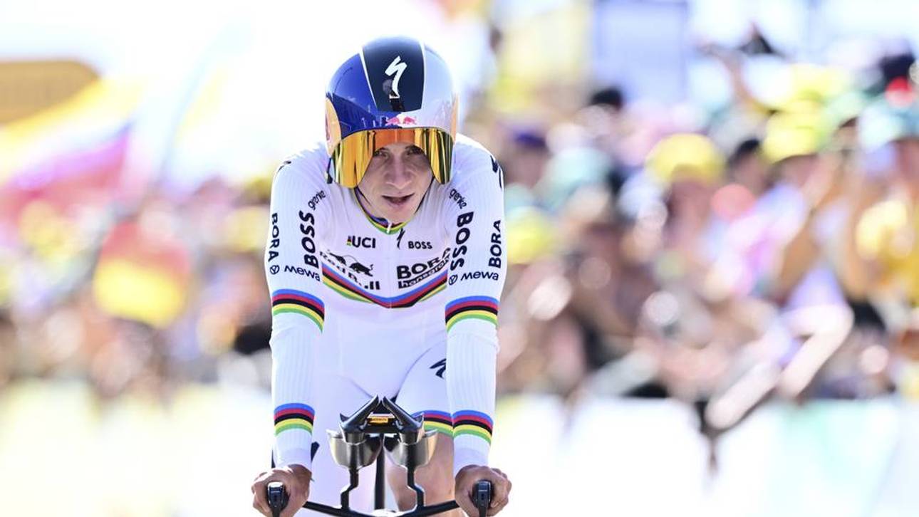 Sieger Evenepoel leidet mit Lipowitz