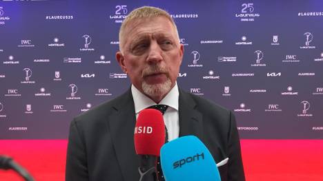 Rafael Nadal beendete zuletzt seine Karriere. Bei den Laureus Awards singt Tennis-Legende Boris Becker ein Loblied auf den Spanier.
