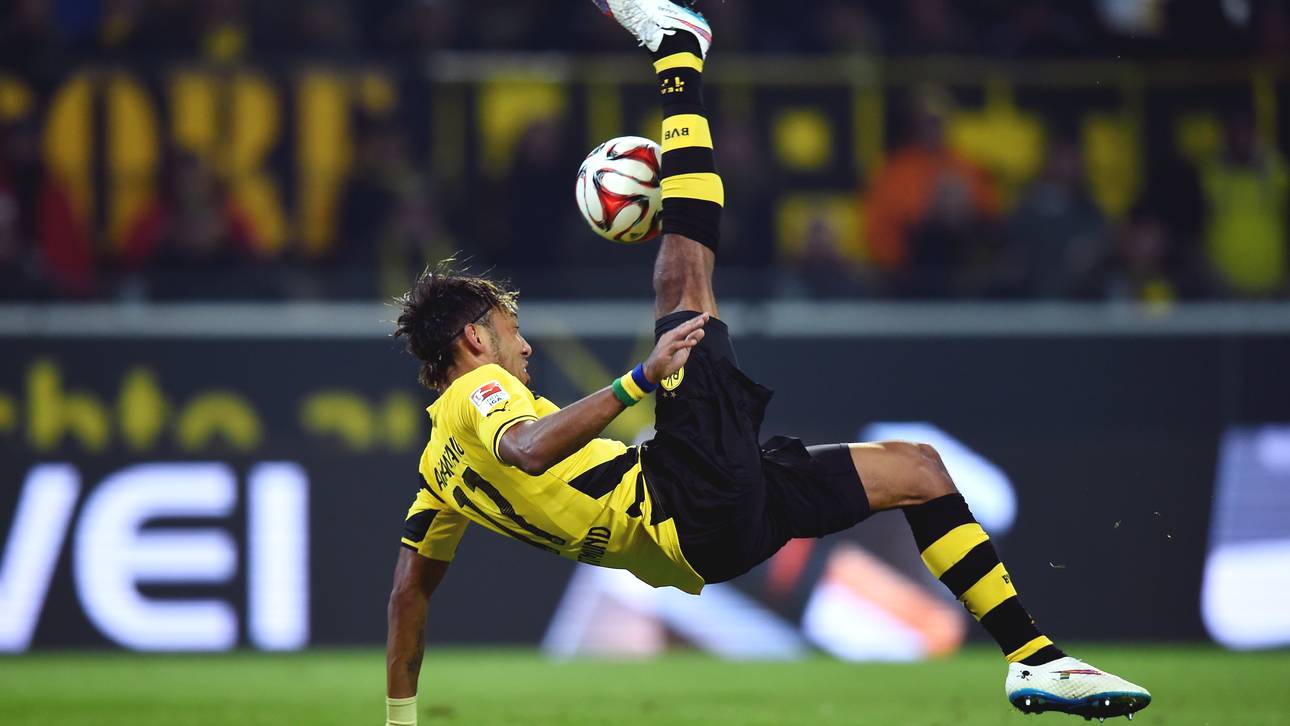 Borussia Dortmund v 1. FSV Mainz 05 - Bundesliga-Pierre-Emerick Aubameyang