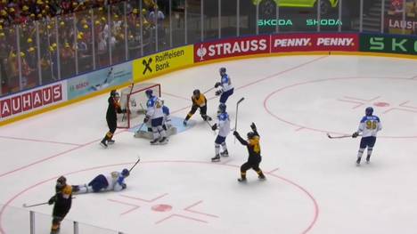 Die deutsche Eishockey-Nationalmannschaft gewinnt auch das zweite Spiel bei der Eishockey-WM 2025. Gegen Kasachstan dreht das DEB-Team einen Rückstand.