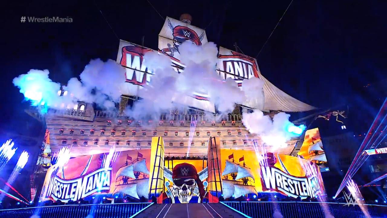 WWE WrestleMania 37: Stage für Megashow enthüllt