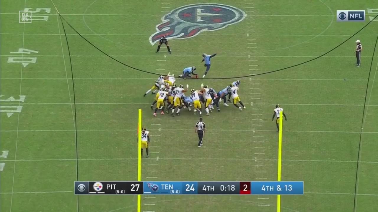 Tennessee Titans - Pittsburgh Steelers (24:27): Highlights im Video | NFL