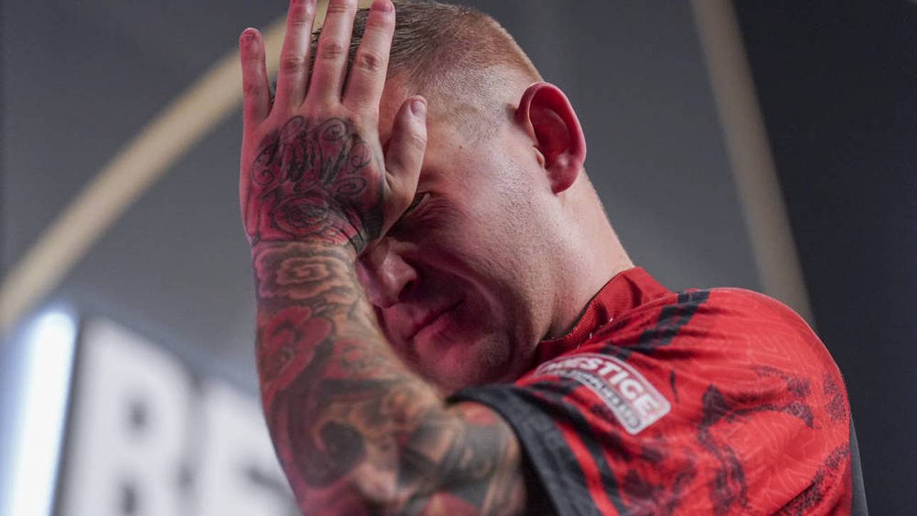 Darts-Star Nathan Aspinall muss weiter auf sein Comeback warten