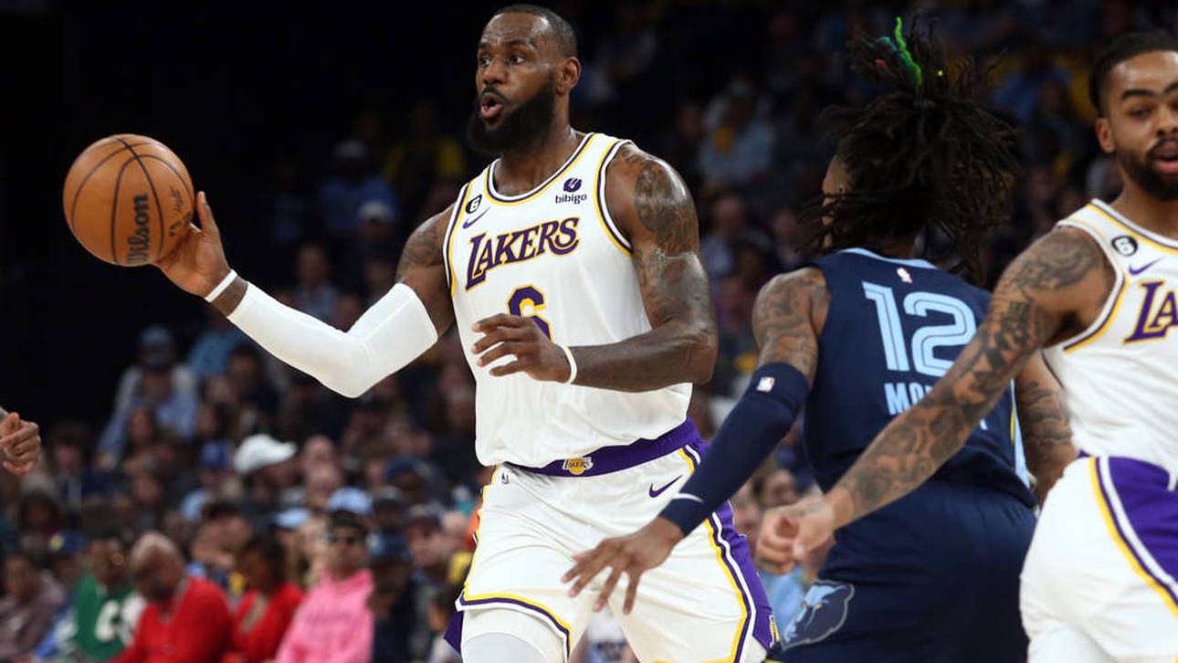 Schock für Grizzlies bei Lakers-Sieg