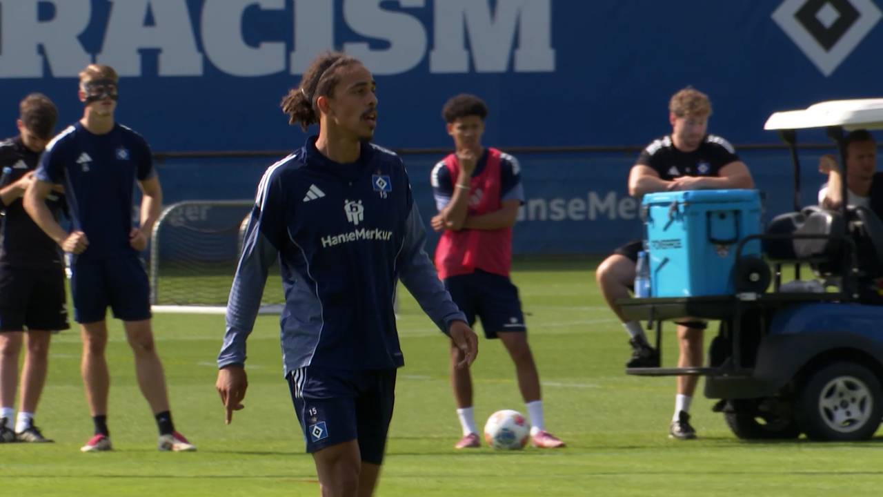 Bergrüßung per Tackling: Poulsen vor RB-Rückkehr