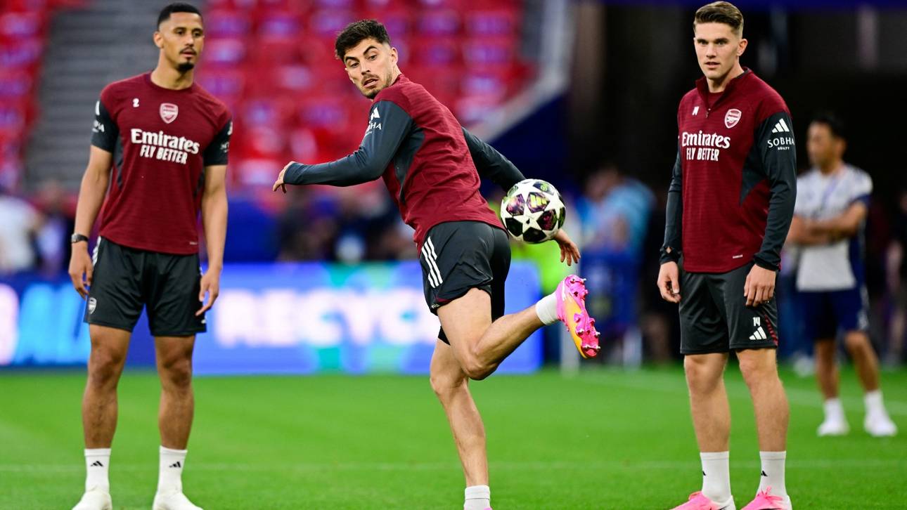 Havertz in Arsenals Startelf – PSG mit Dembélé und Hakimi