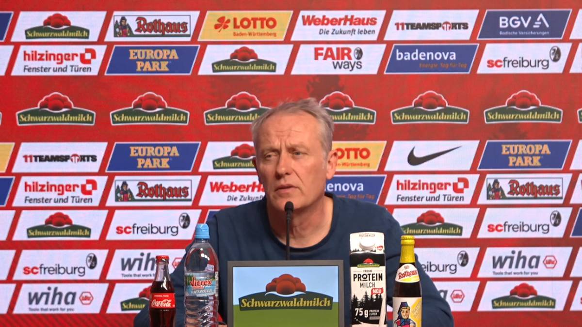 11:0 gegen Bayern: So kontert SC-Trainer Christian Streich Reporter-Frage
