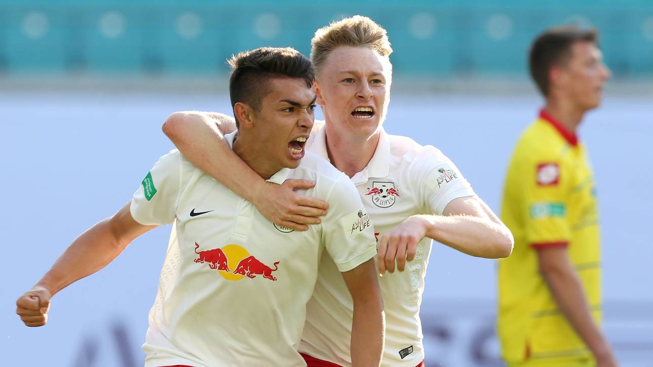 Aue bedient sich bei RB Leipzig