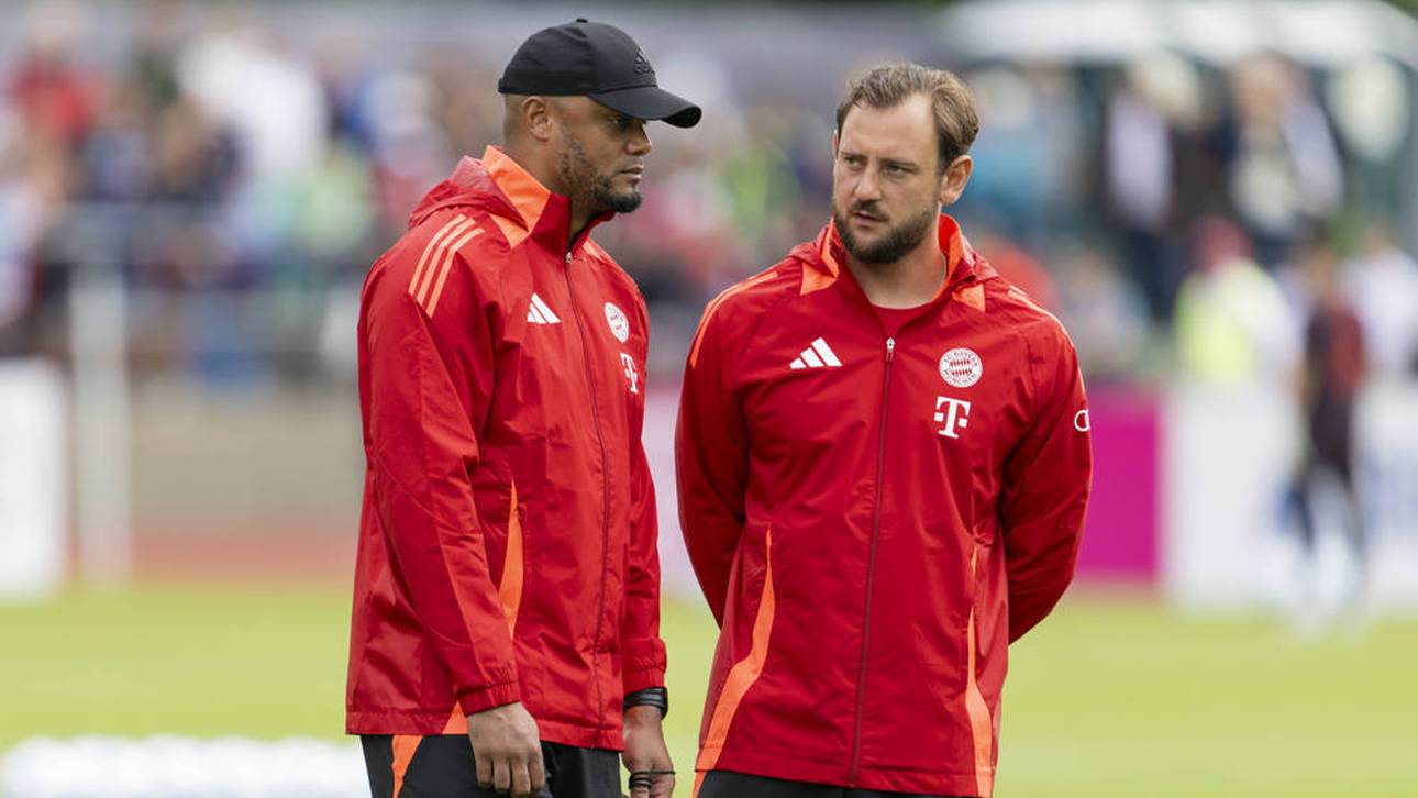 René Maric (r.) arbeitet inzwischen beim FC Bayern unter Vincent Kompany