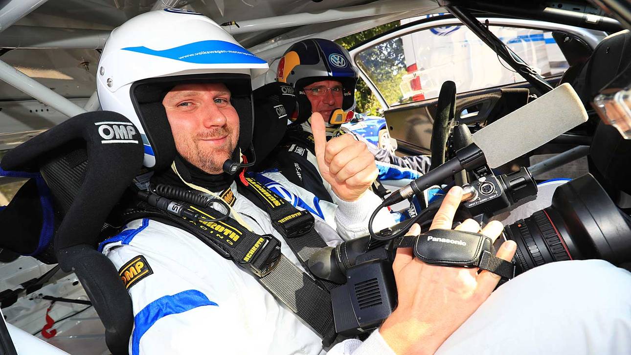 Vollgas! SPORT1 im Rallye-Auto