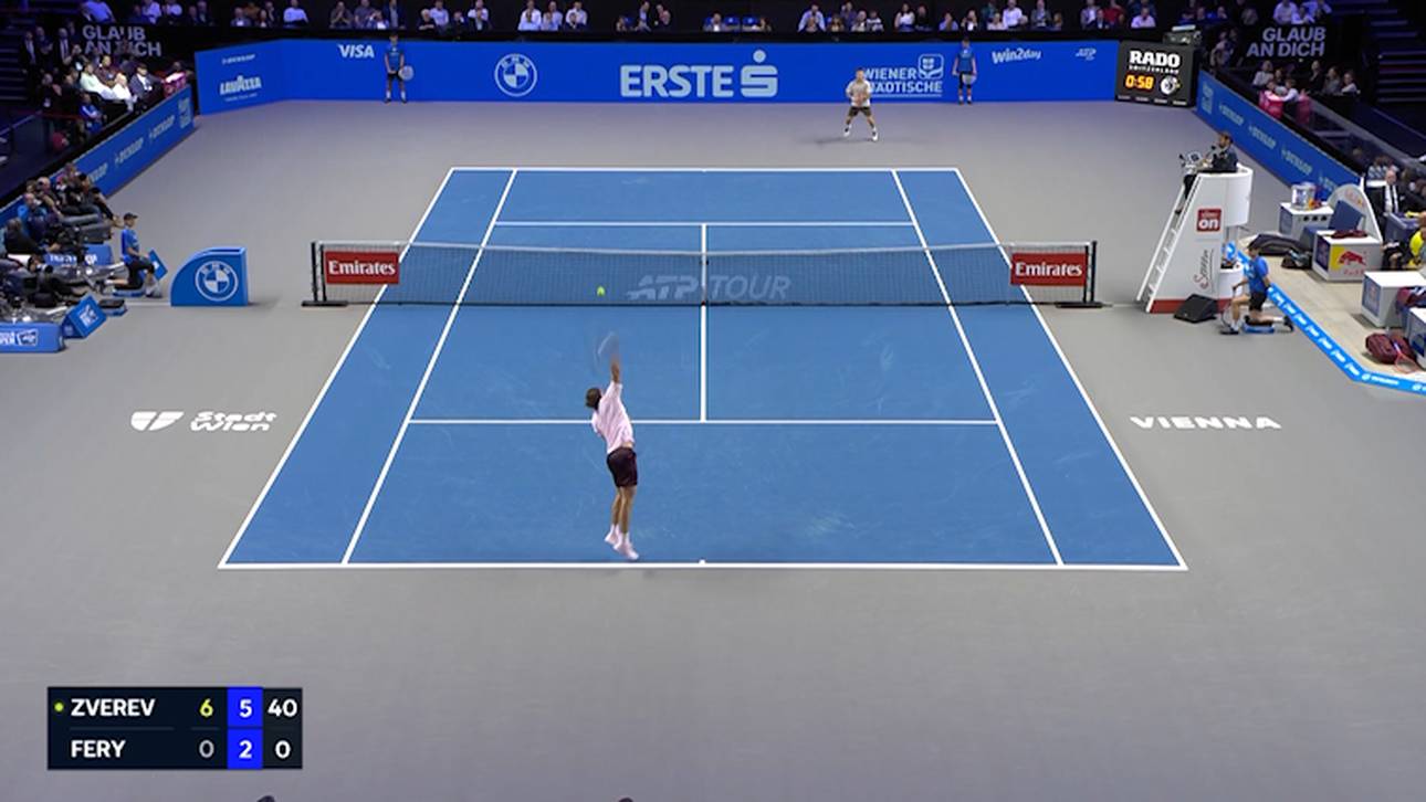 Erstes Spiel als Nummer Eins: Zverev mit Machtdemonstration