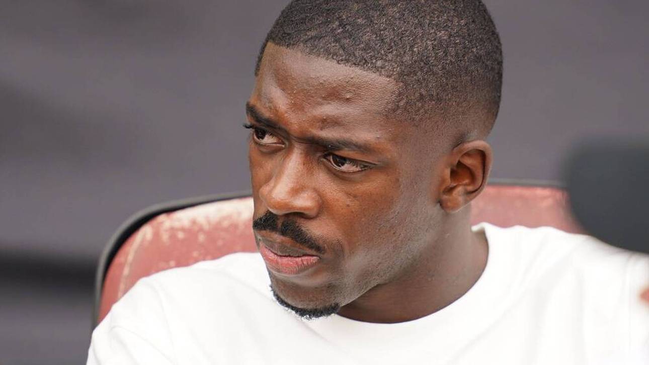 Dembélé vergisst offenbar Trainingszeit