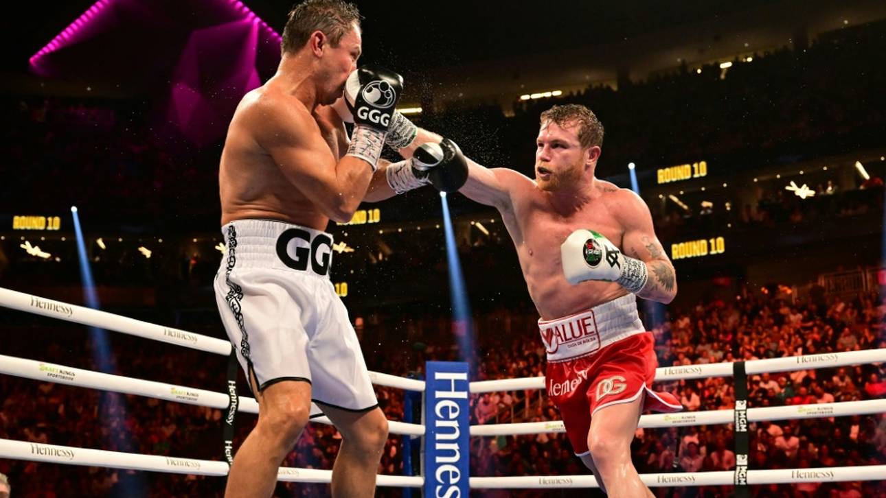 Boxen: Alvarez schlägt Erzrivalen Golowkin erneut