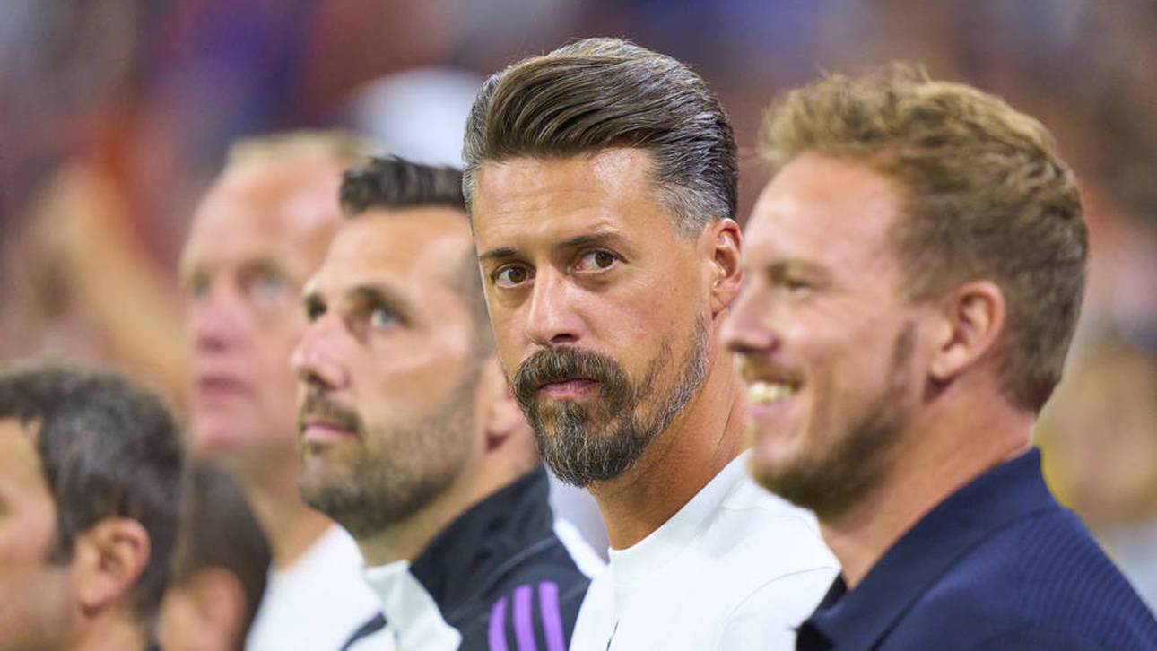 Sandro Wagner arbeitet beim DFB als Assistent von Bundestrainer Julian Nagelsmann