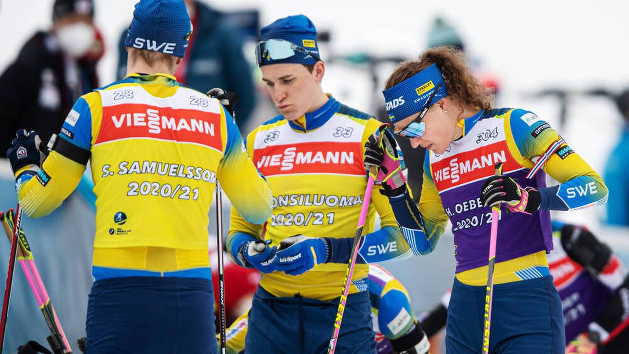 Pikanter Partnertausch in Biathlon-Staffel