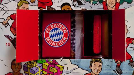 FC-Bayern-Fans finden in diesem Jahr im Adventskalender mitunter Unerwartetes