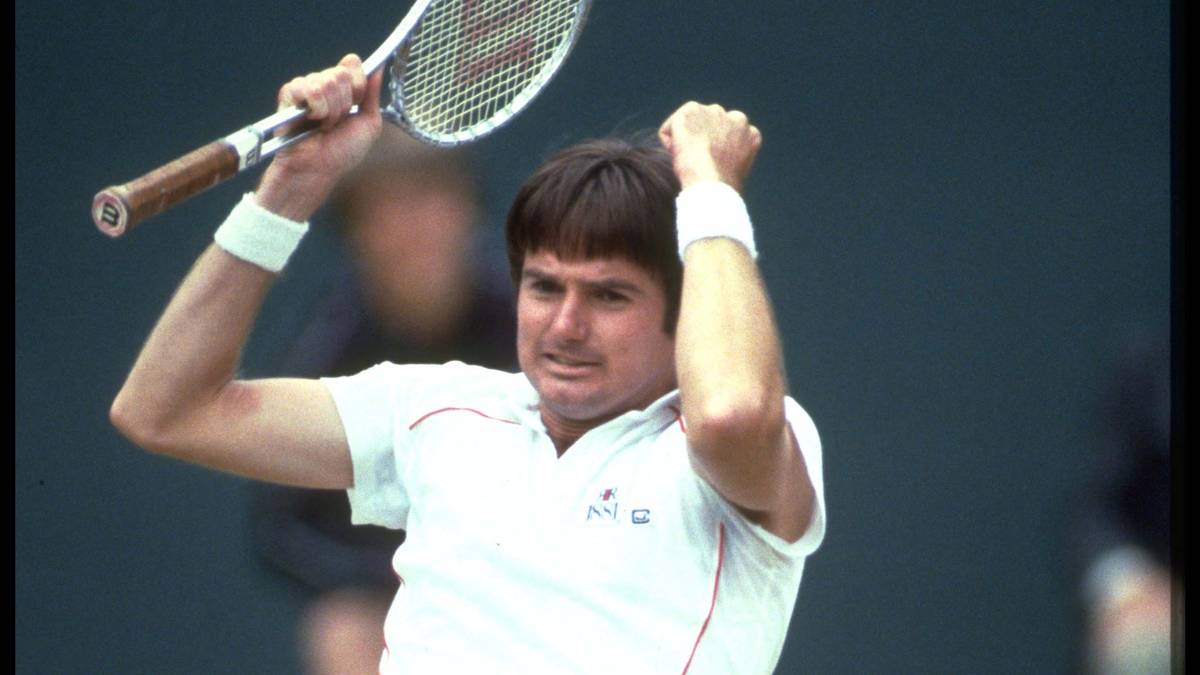 PLATZ 7: JIMMY CONNORS (8 GS-Siege) - In 25 Profijahren gewinnt er 109 Turniere im Einzel, was bis heute einen Rekord in der Open Era darstellt. Der US-Amerikaner ist ein ähnlicher Hitzkopf wie sein Landsmann McEnroe. Fünf Jahre in Folge beendet er eine Saison an der Spitze der Weltrangliste 