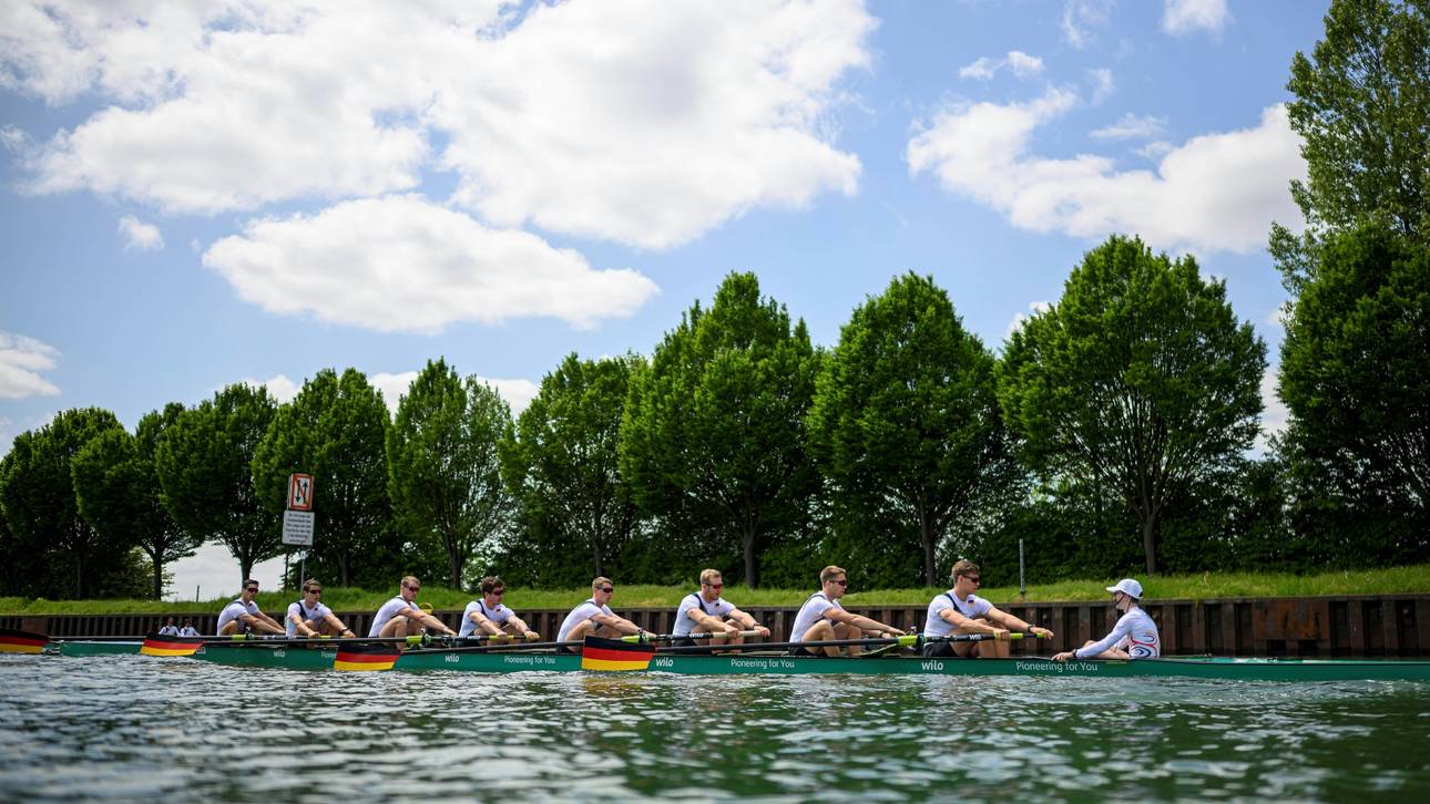 Deutschland-Achter plant Angriff
