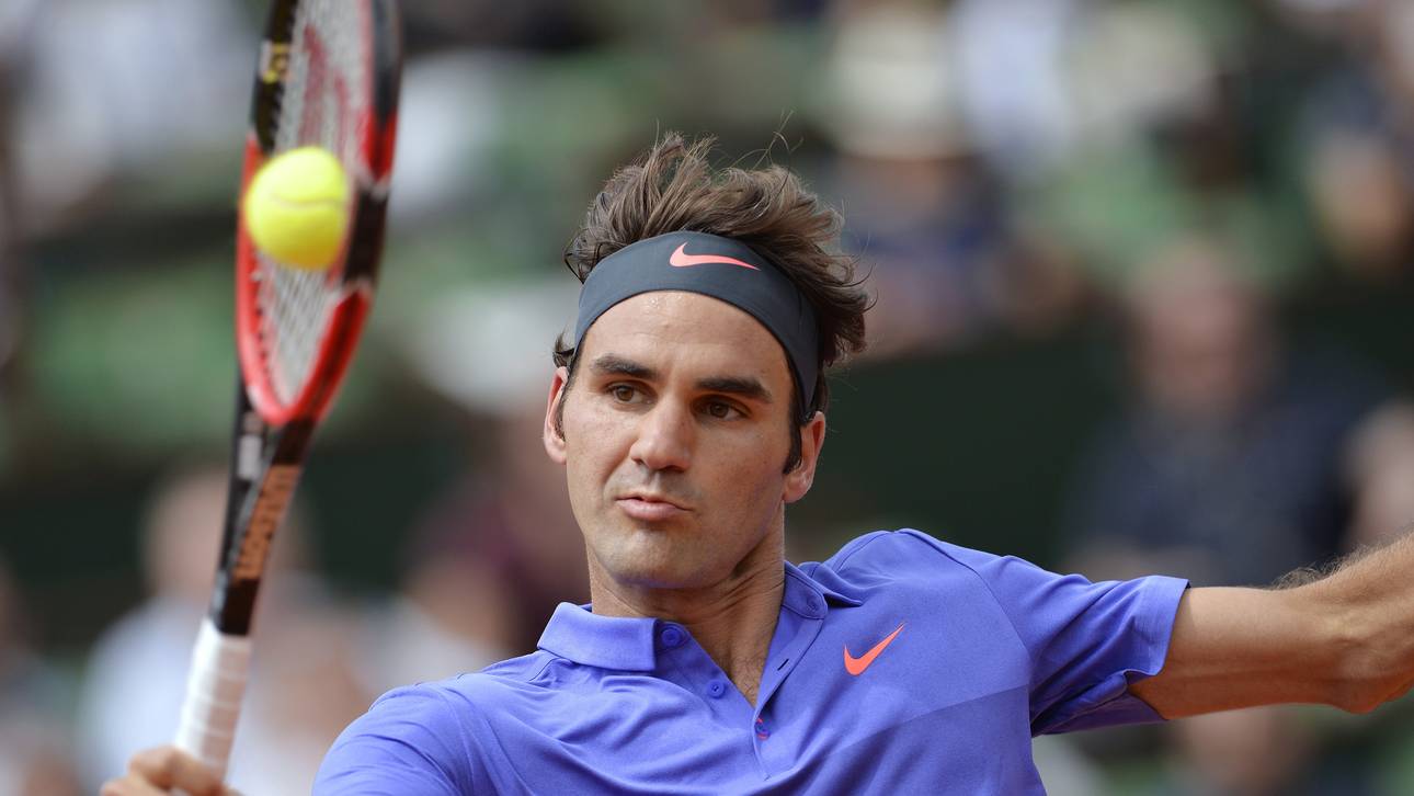 Federer mühelos in Runde zwei